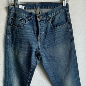 NWOT 6397 Boy Jeans Women Size 24 Beach Blue Wash Denim Straight Relaxed